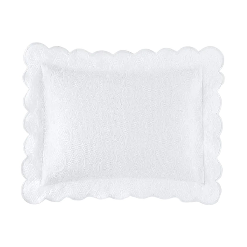 Alice Continental Sham in White