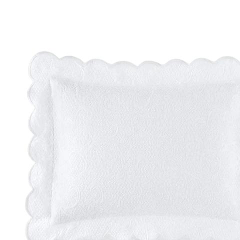 Alice Continental Sham in White