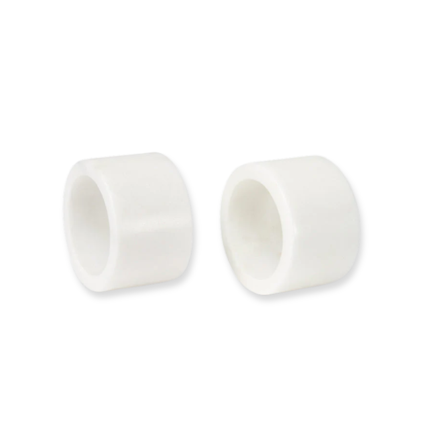 Anelli Marble Napkin Ring in White
