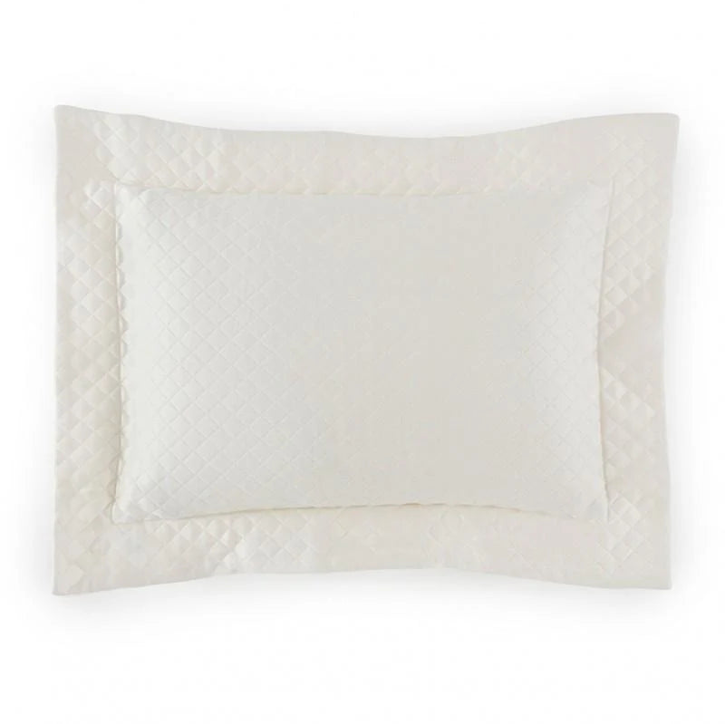 Bari Matelasse Pillow Sham in Ivory