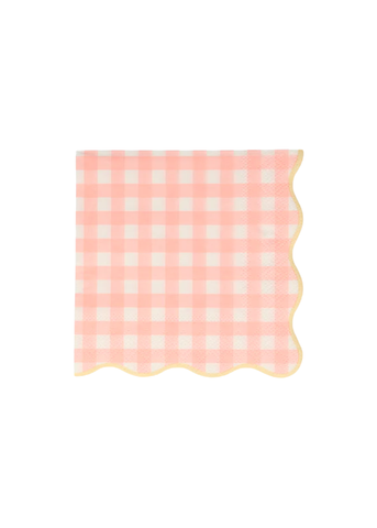 Small Gingham Napkin Set