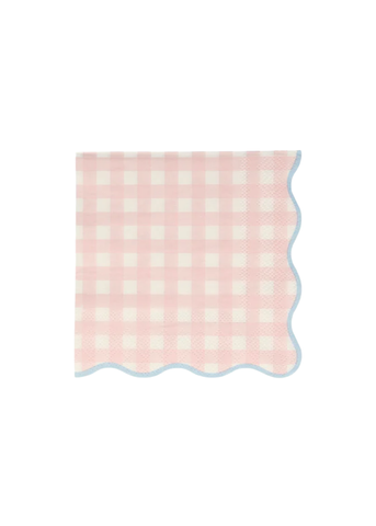 Small Gingham Napkin Set