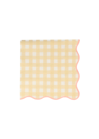 Small Gingham Napkin Set