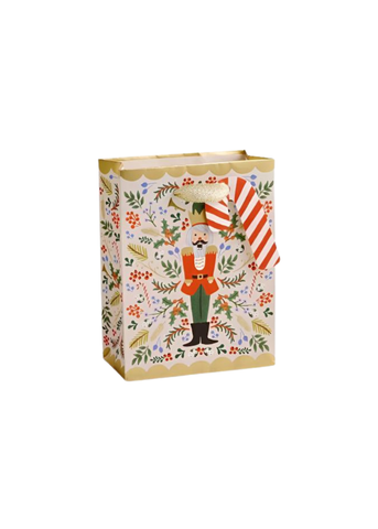 Nutcracker Sweets Small Illustrated Holiday Gift Bag