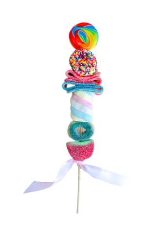 Smashable Candy Gummy Kabob On A Stick
