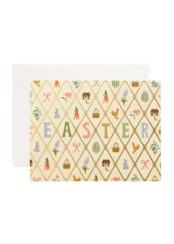 Spring Farm Easter Card