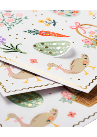 Spring Farm Easter Sticker Set