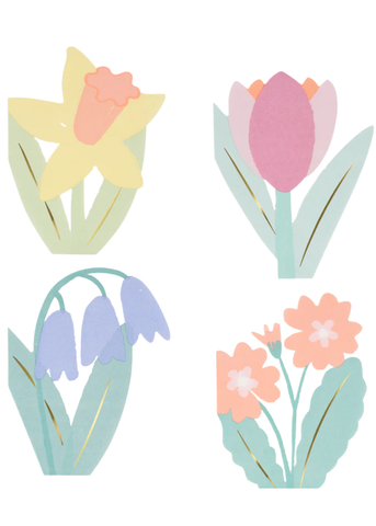 Spring Flower Napkin Set