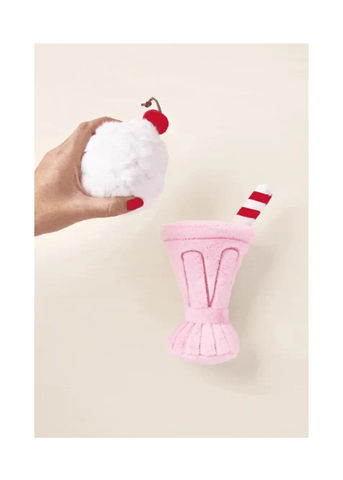 Strawberry Milkshake Interactive Snuffle Toy
