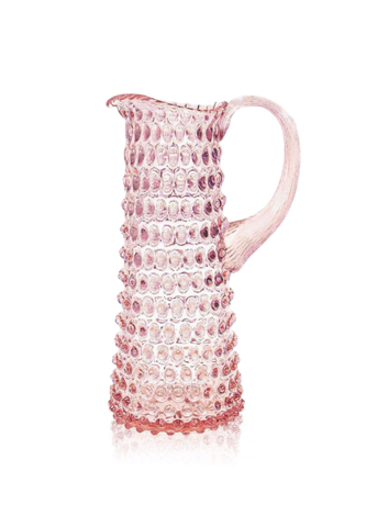 Rosaline Tall Hobnail Pitcher