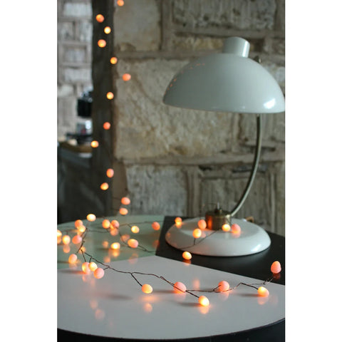 Teardrop Lights In Peach