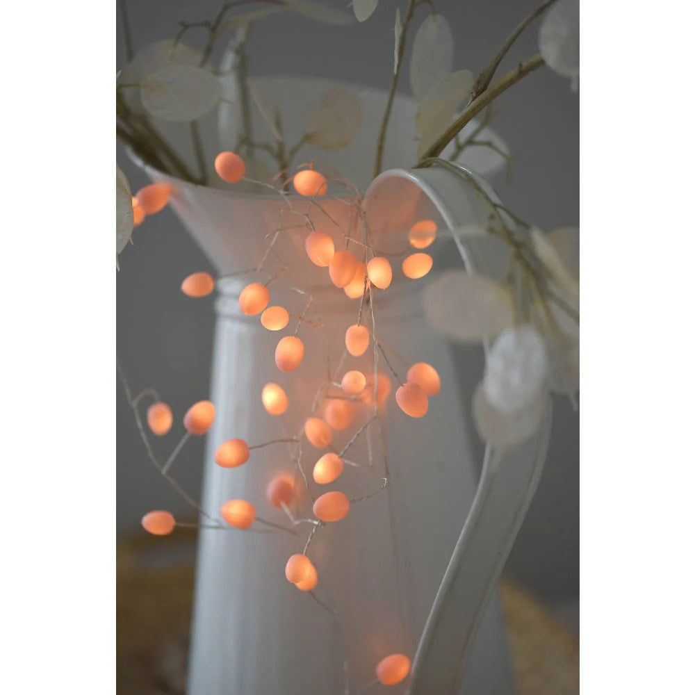 Teardrop Lights In Peach