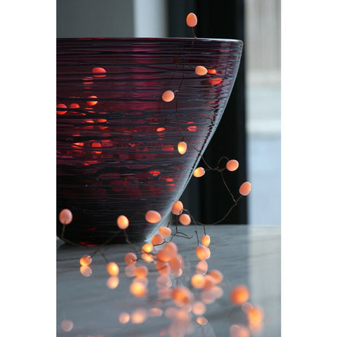 Teardrop Lights In Peach