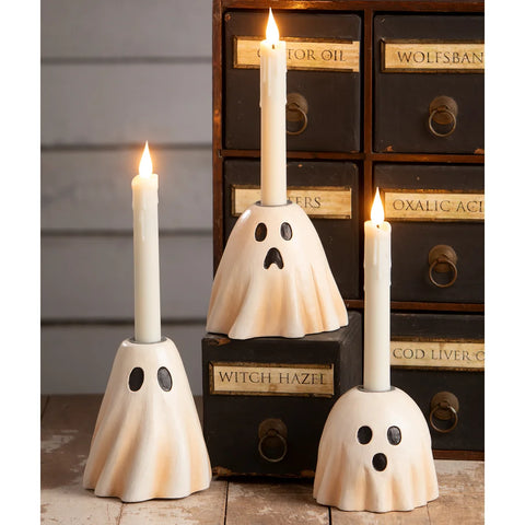 Scared Ghost Candlestick