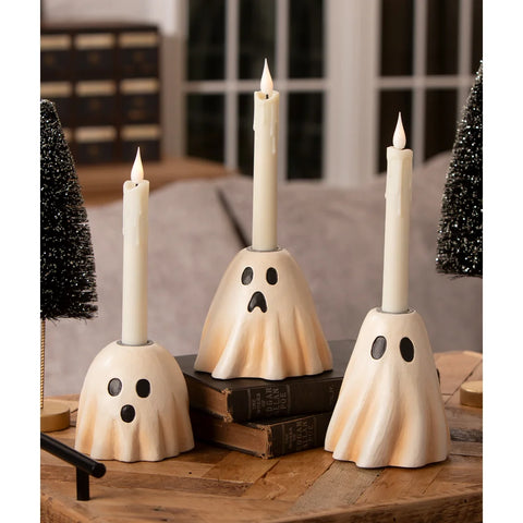Scared Ghost Candlestick