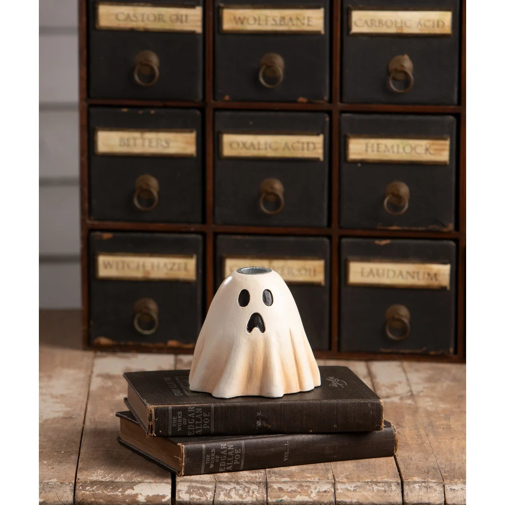 Scared Ghost Candlestick