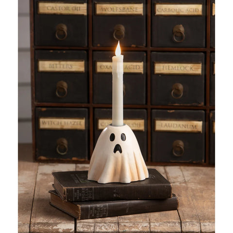 Scared Ghost Candlestick