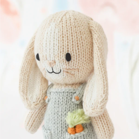 Tiny Henry The Bunny Crochet Doll + His House