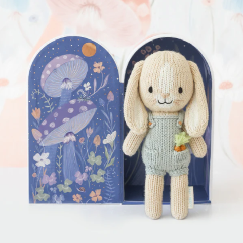 Tiny Henry The Bunny Crochet Doll + His House