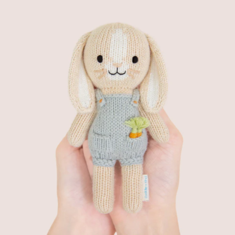 Tiny Henry The Bunny Crochet Doll + His House
