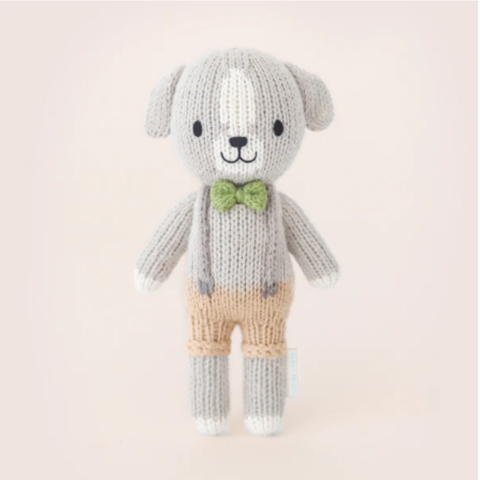 Tiny Noah The Dog Crochet Doll + His House