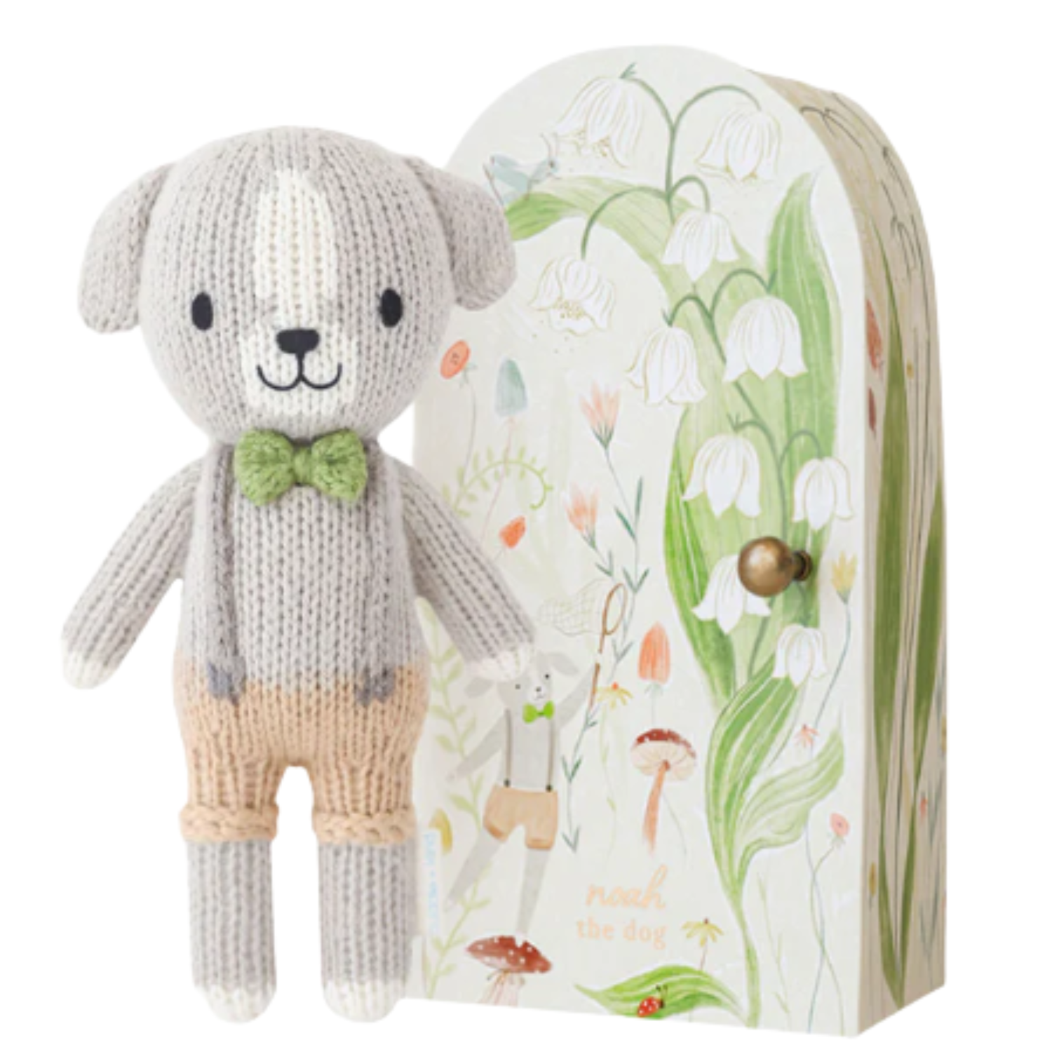 Tiny Noah The Dog Crochet Doll + His House