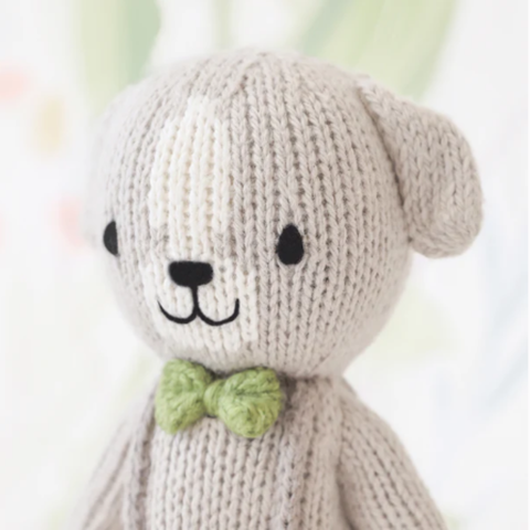 Tiny Noah The Dog Crochet Doll + His House