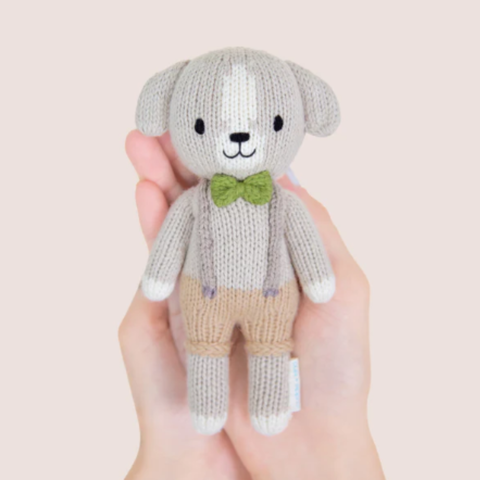 Tiny Noah The Dog Crochet Doll + His House