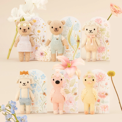 Tiny Sebastian The Lamb Crochet Doll + His House