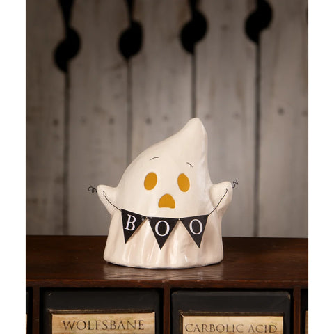 Boo With Banner Luminary