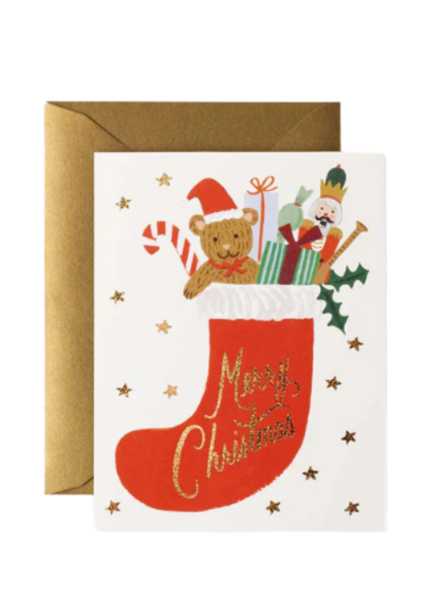 Toy Stocking Greeting Card