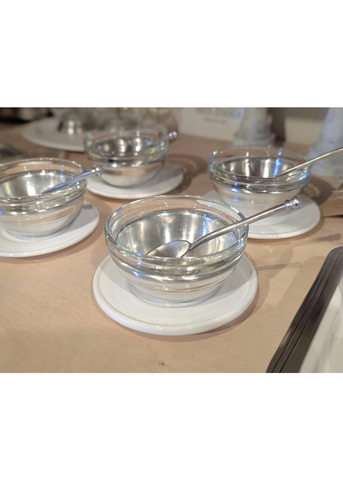 Condiment Uno Bowl w/ Spoon + Saucer Set