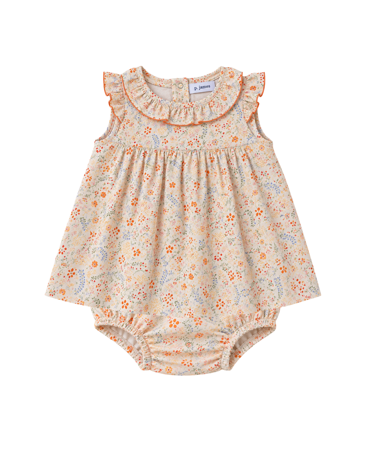 Vivan Pique Short Sleeve Dress + Bloomer Set
