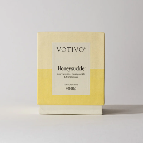Honeysuckle 10 oz. Signature Candle
