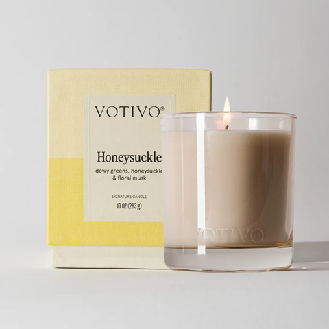 Honeysuckle 10 oz. Signature Candle