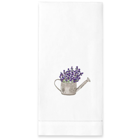 Embroidered Watering Can Everyday Towel