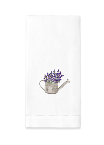 Embroidered Watering Can Everyday Towel