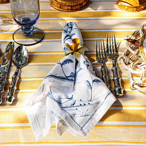 Yellow Meadow Walk Daffodil Napkin Ring