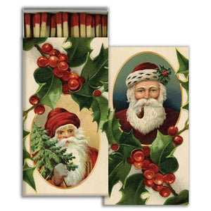 Santa + Holly Box of Matches