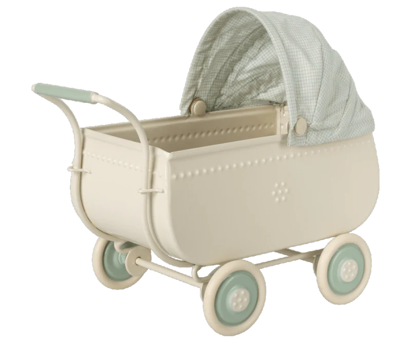 Baby Mouse Pram in Blue