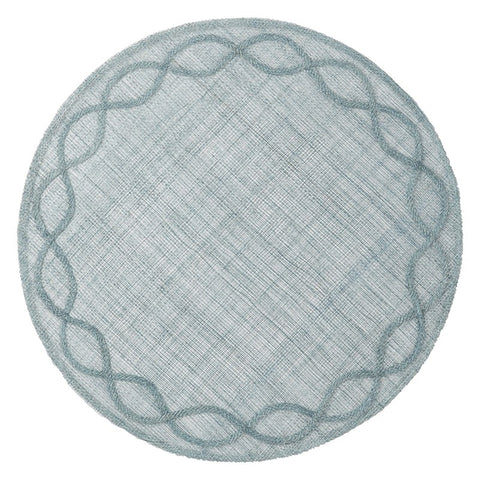 Tuileries Garden Placemat in Ice Blue