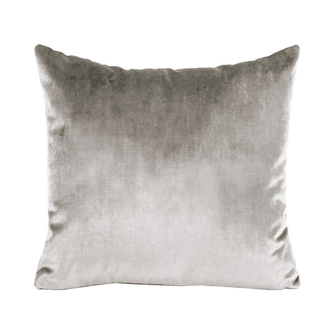Berlingot Velvet Decorative Pillow in Gris