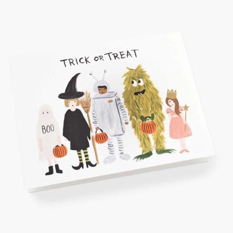 Halloween Lineup Card