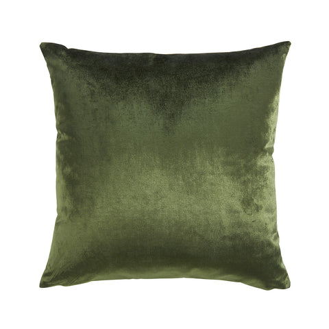 Berlingot Velvet Decorative Pillow in Kaki