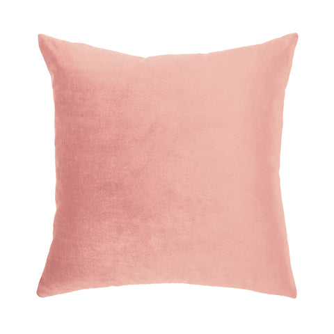 Berlingot Velvet Decorative Pillow in Rose Cedre