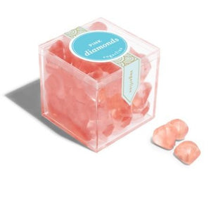 Pink Diamonds Candy Cube