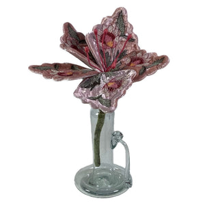 Aria Silk Velvet Flower in Rose Quartz