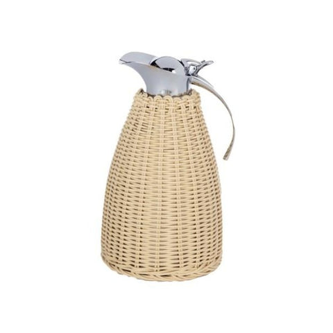 Wicker Wrapped Thermos