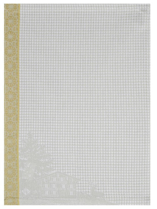 Sommets Enneigés Hand Towel in Snow