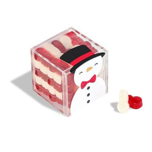 Snowman Gummies Candy Cube